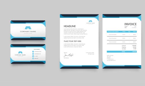 Business Card & Letterhead Design